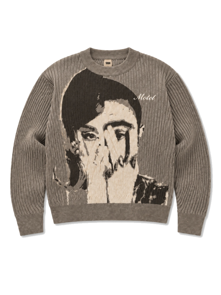 MAC 02 - KNIT abu-abu